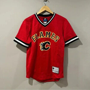 Calgary Flames Baseball X  Hockey Jersey